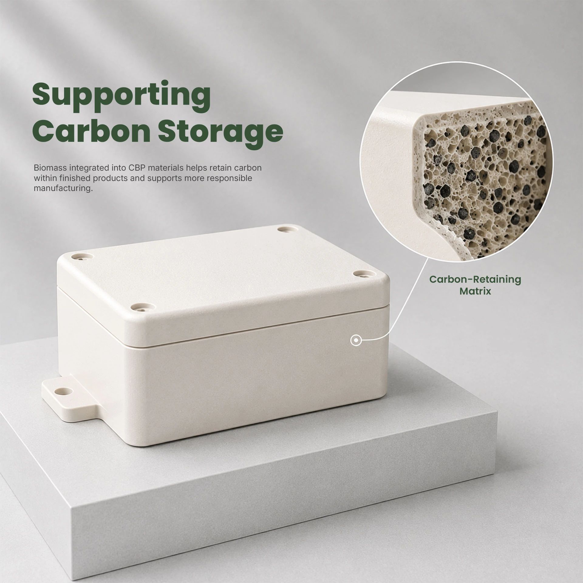 Supporting Carbon Storage